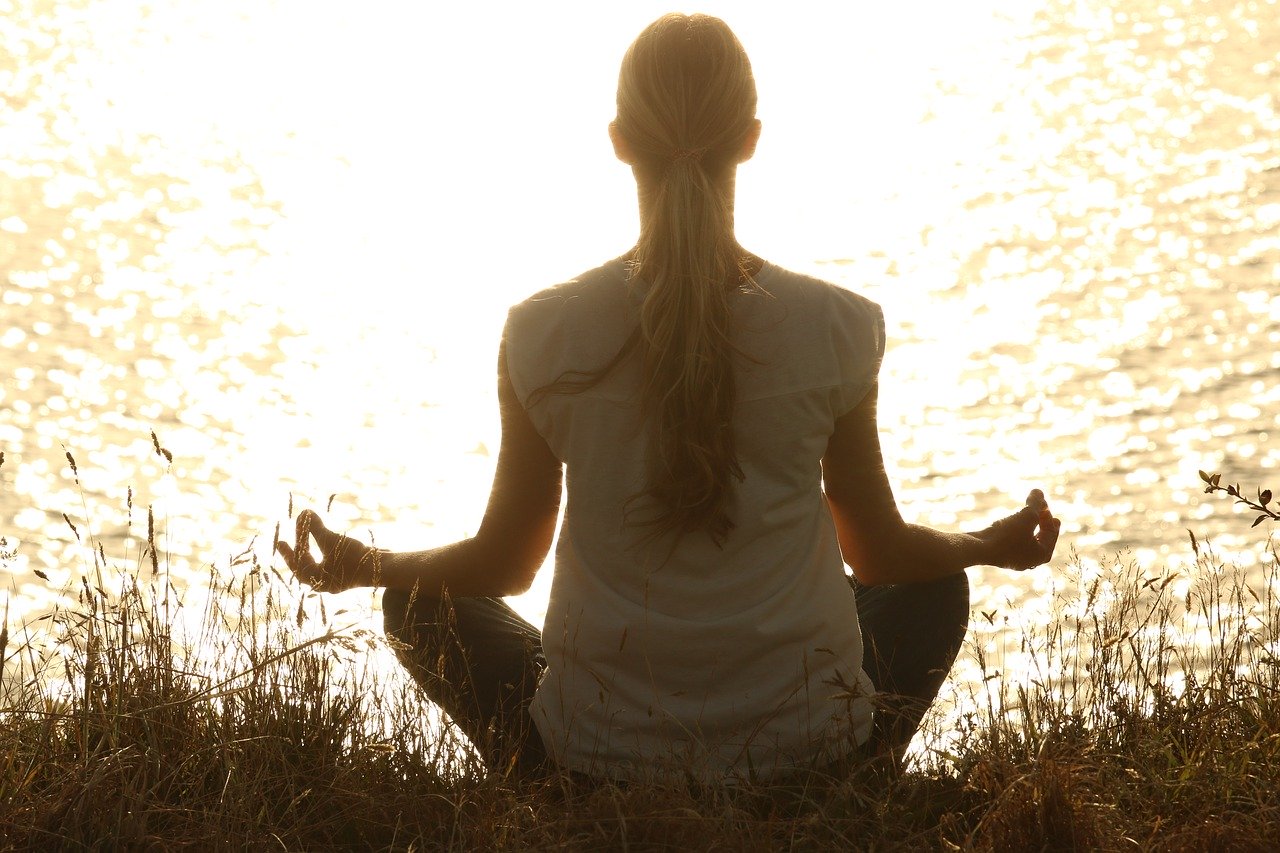 Yoga Übung Berghaltung