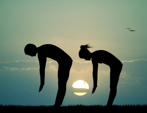 Yoga-Übungen – Die Vorbeuge